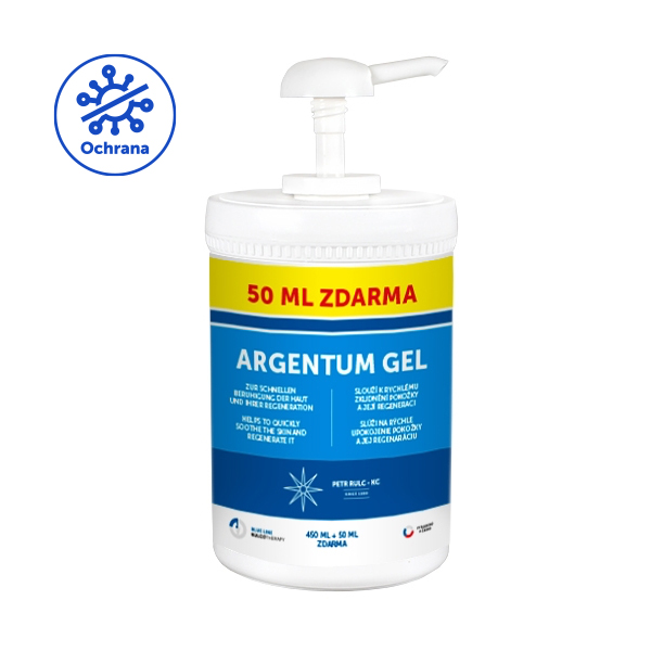 Argentum gel 450 ml+50 ml ZDARMA